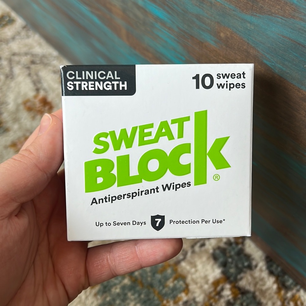 Sweat Block Wipes